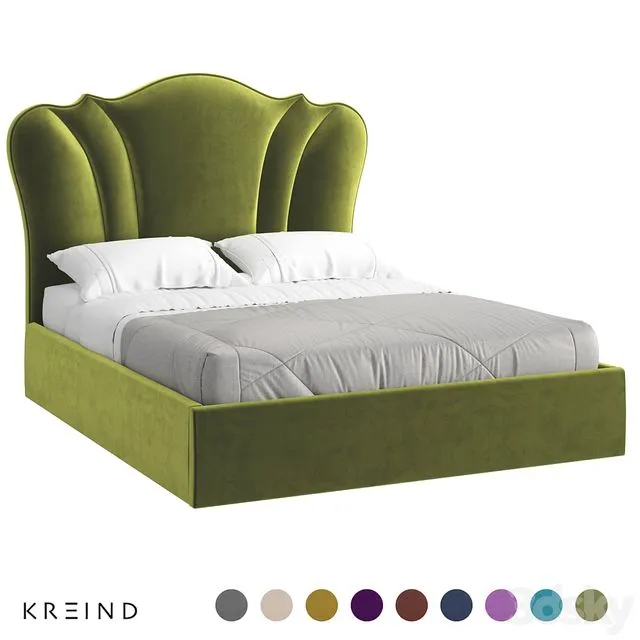 K60 bed 3dsMax Model