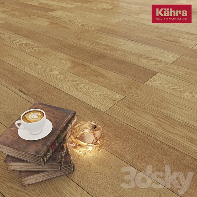 Kährs Canvas Oak Suede 3ds Max