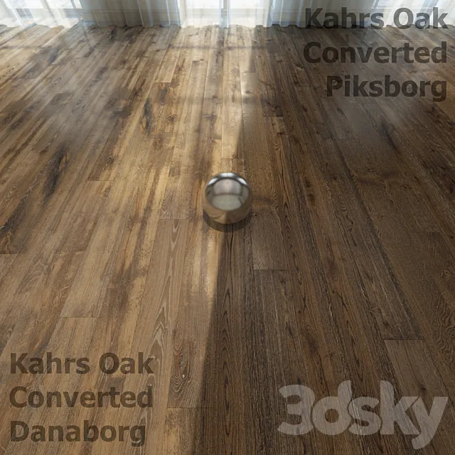 Kahrs Oak Converted Danaborg Kahrs Oak Converted Piksborg 3DS Max Model