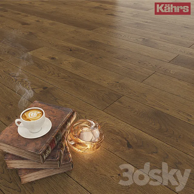 Kährs Oak Nouveau Rich 3DS Max Model