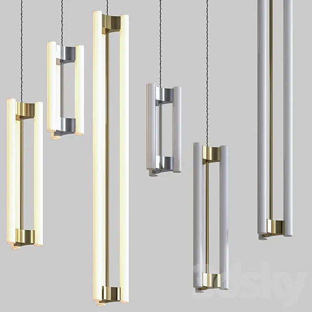 Kaia Lia Pendant Lamps 3DS Max Model