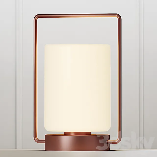 KAISHI QUINQUE Table lamp 3ds Max