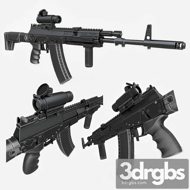 Kalashnikov Ak-12 3dsmax Download