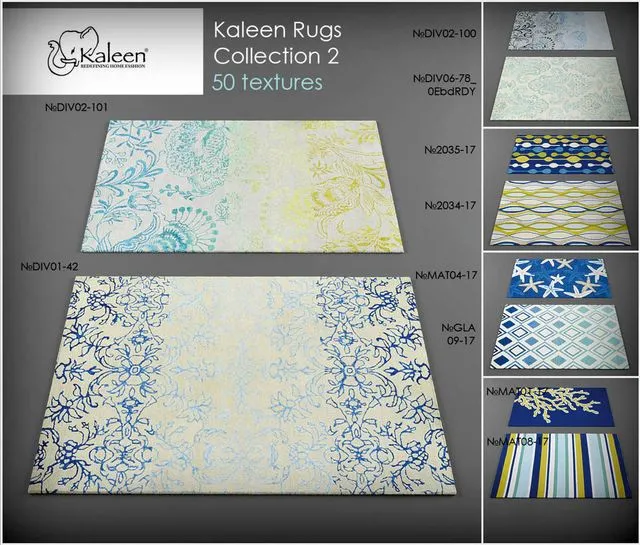 Kaleen rugs2 3dsMax Model