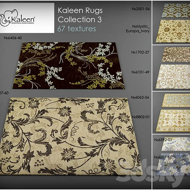 Kaleen rugs3 3DSMax File