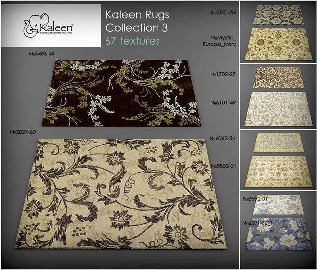 Kaleen rugs3 3dsMax Model