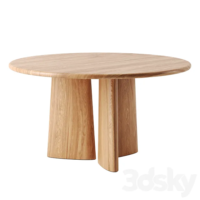 Kalle Round Dining Table by Anthropologie 3DS Max Model