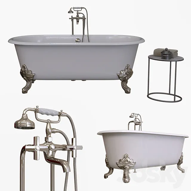 Kallista Bath set 3ds Max