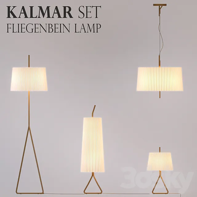 KALMAR FLIEGENBEIN LAMP 3DS Max Model