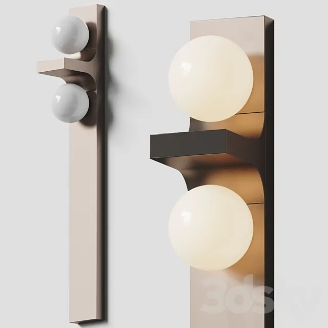KAMINO SCONCE – Stephane Parmentier 3ds Max