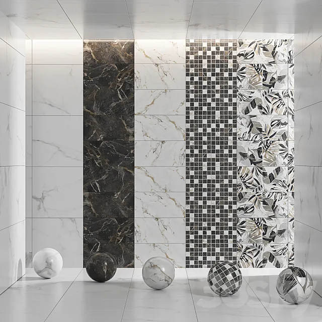 Kanzas Ceramic Tiles & Porcelain Tiles 3ds Max