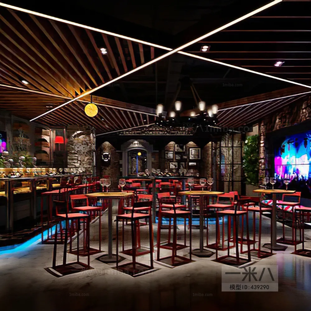 Karaoke – Bar – KTV 3D Interior Scenes – 100