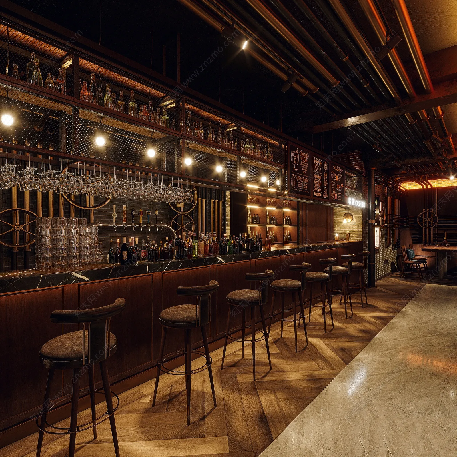 Karaoke – Bar – KTV 3D Interior Scenes – 125