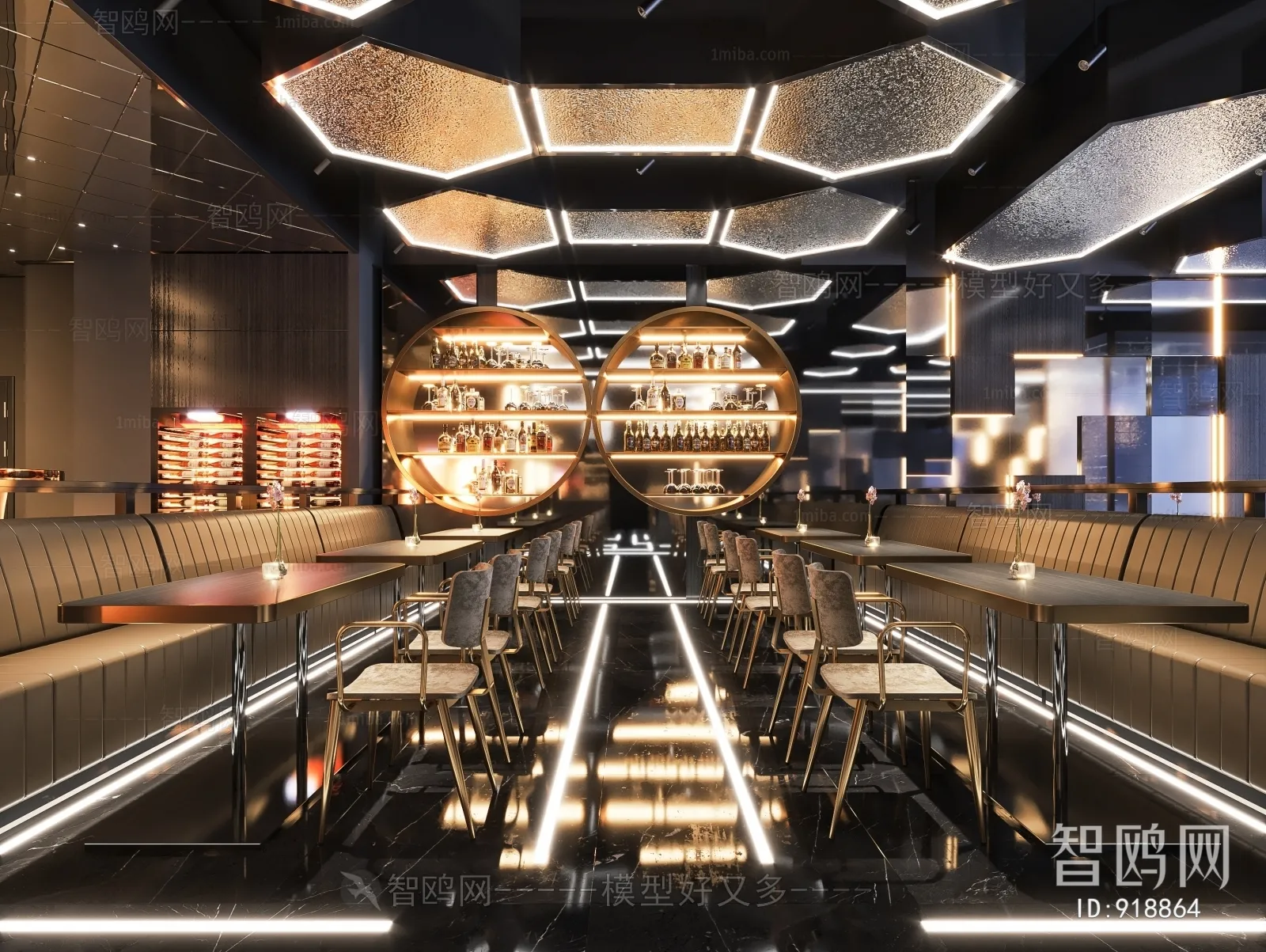 Karaoke – Bar – KTV 3D Interior Scenes – 145