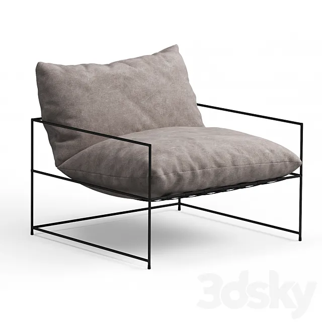 KARE Cornwall armchairs 3DS Max Model