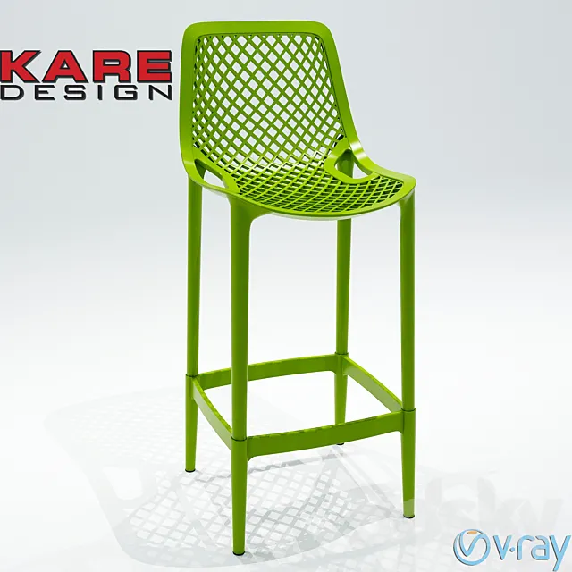 Kare Design Bar Stool 3ds Max