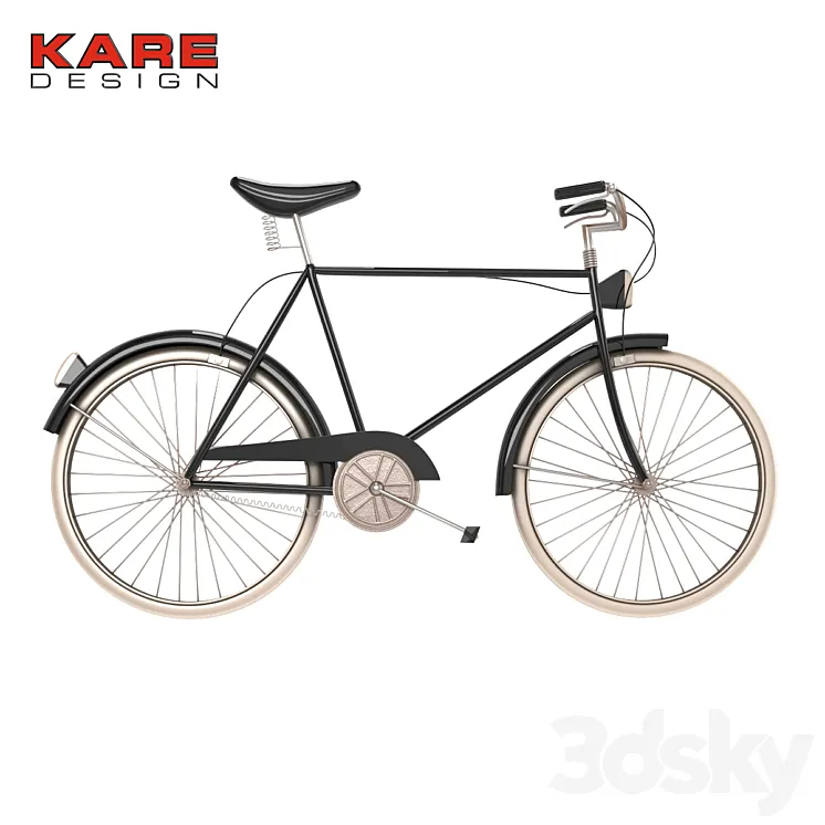 Kare Design City Bike 3DS Max
