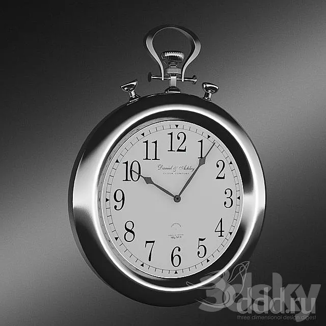 Kare Design Clock art. no 66893 3ds Max