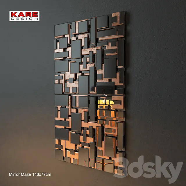 KARE design Mirror Maze 3ds Max