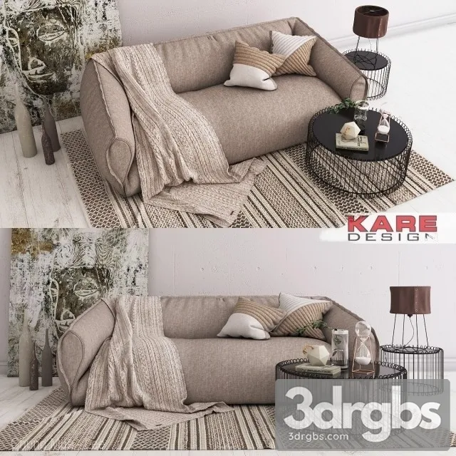 Kare Design Sofa 3dsmax Download