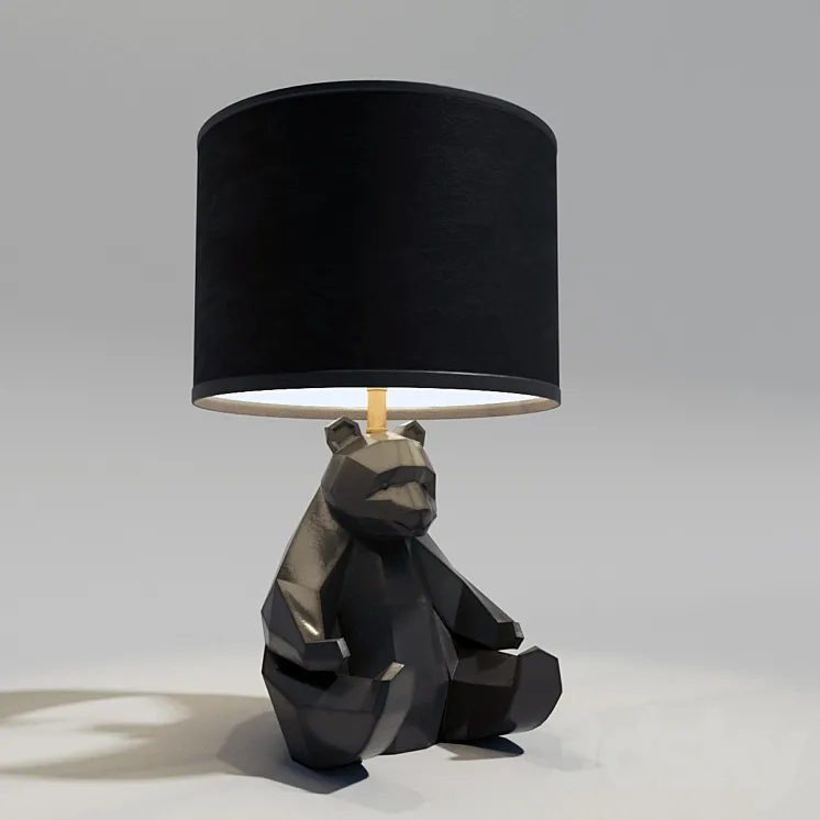 KARE Table Lamp Panda 3DS Max