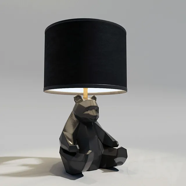 KARE. Table Lamp Panda 3DSMax File