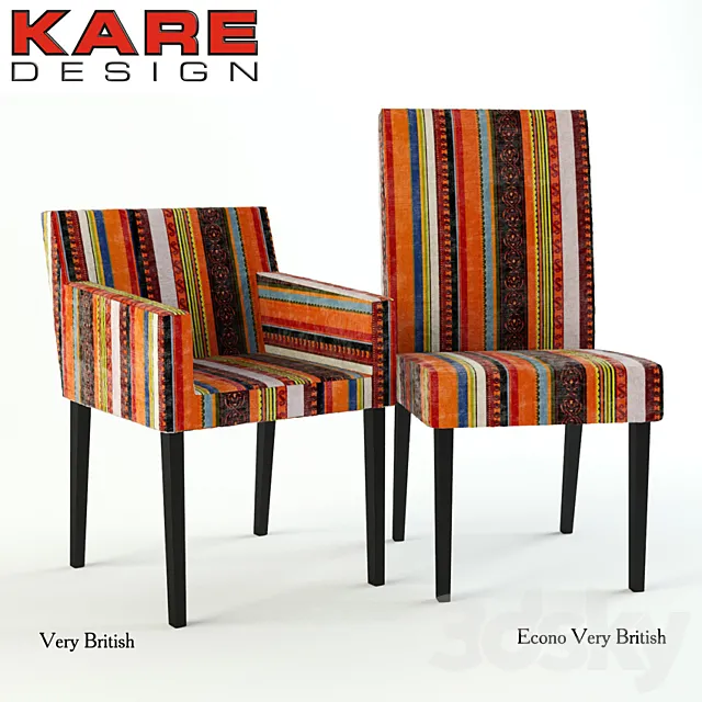 Kare Very British 3DS Max Model