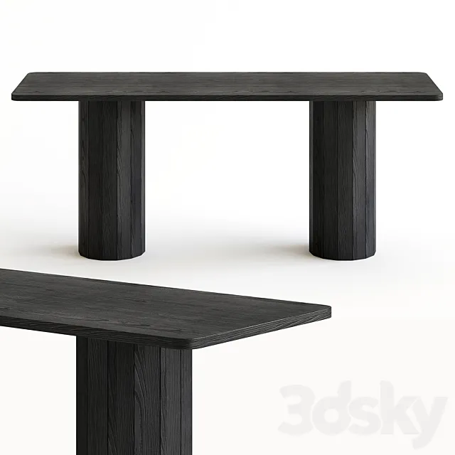 Karl Andersson Cap Rectangular Table 3ds Max