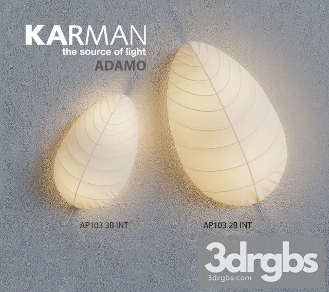 Karman Adamo Wall Light 3dsmax Download