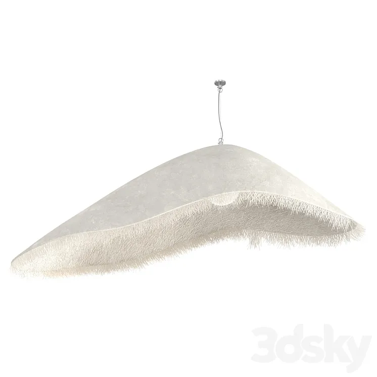 Karman fiberglass pendant lamp moby dick 3DS Max Model