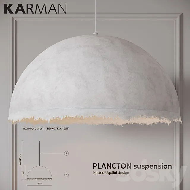 Karman Plancton 3DS Max Model