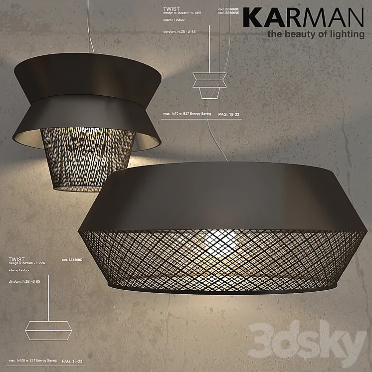 Karman TWIST 3DS Max
