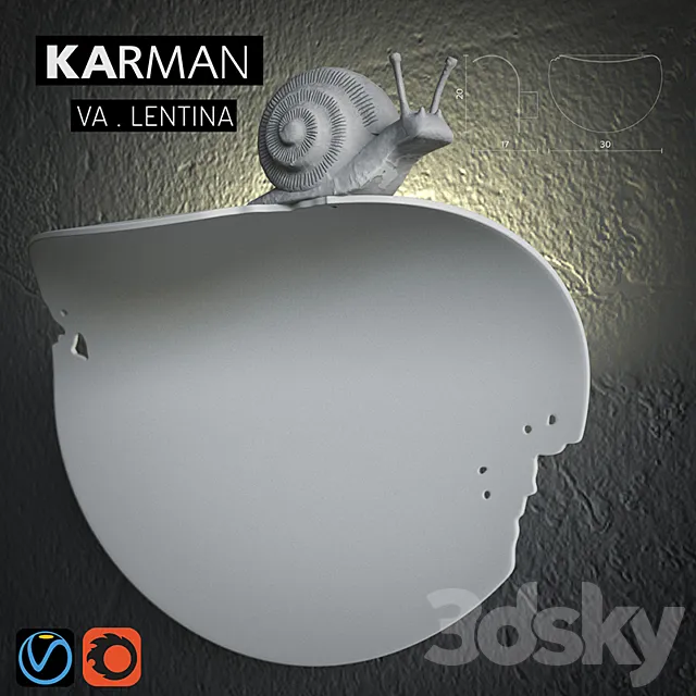 Karman VA.LENTINA 3DSMax File
