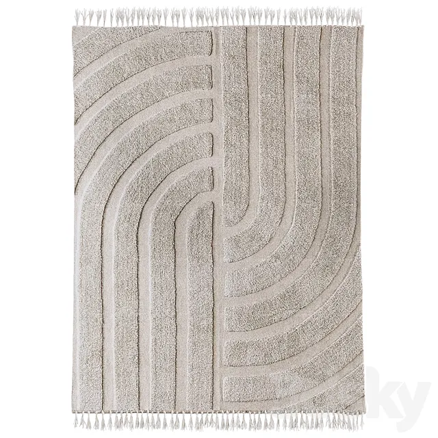 Karmen Hilo Tufted Rug 3DSMax File