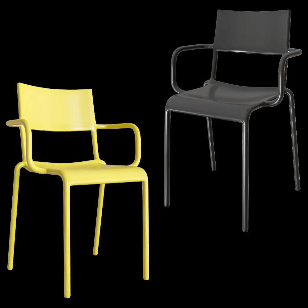 Kartell – Chair Generic A 3ds Max