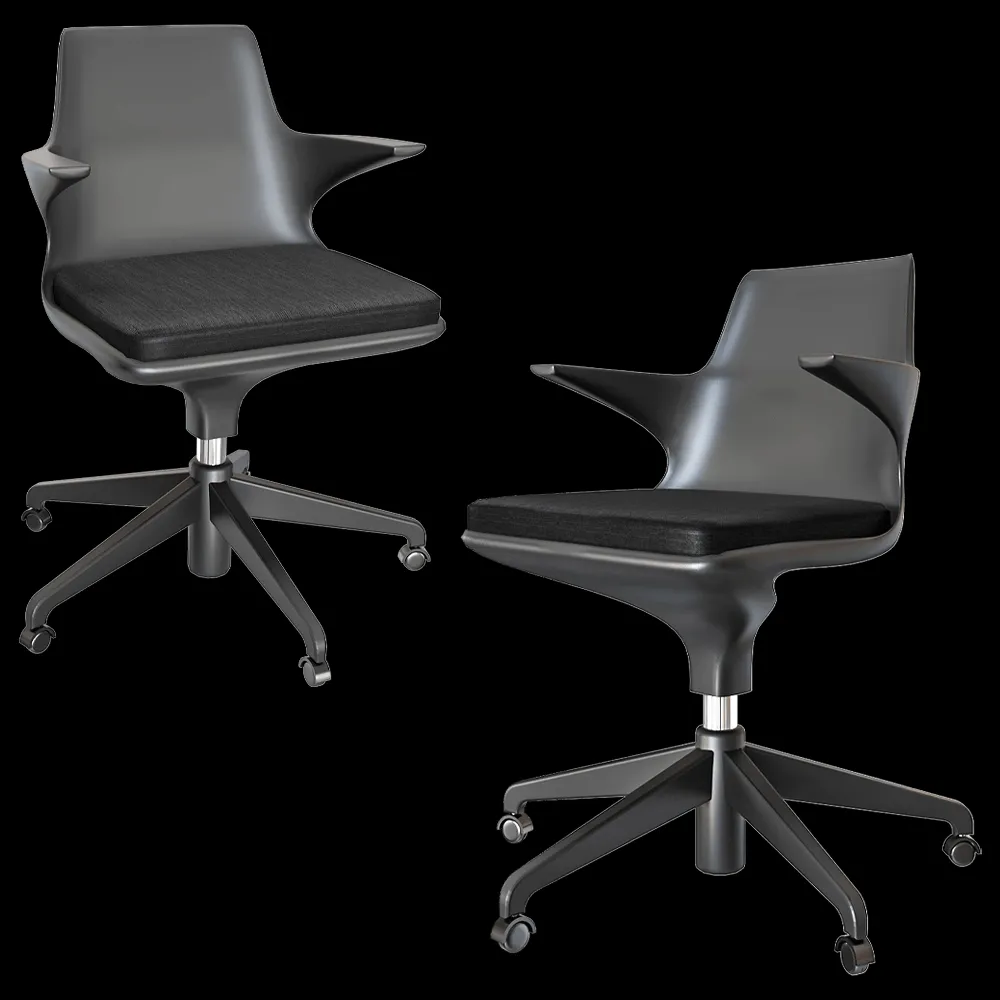 Kartell – Chair Spoon 3ds Max