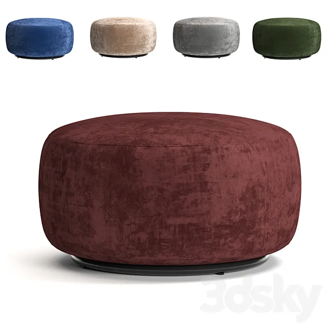 KARTELL CHARLA POUF 3ds Max