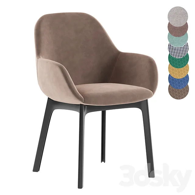 Kartell clap chair 3DS Max Model