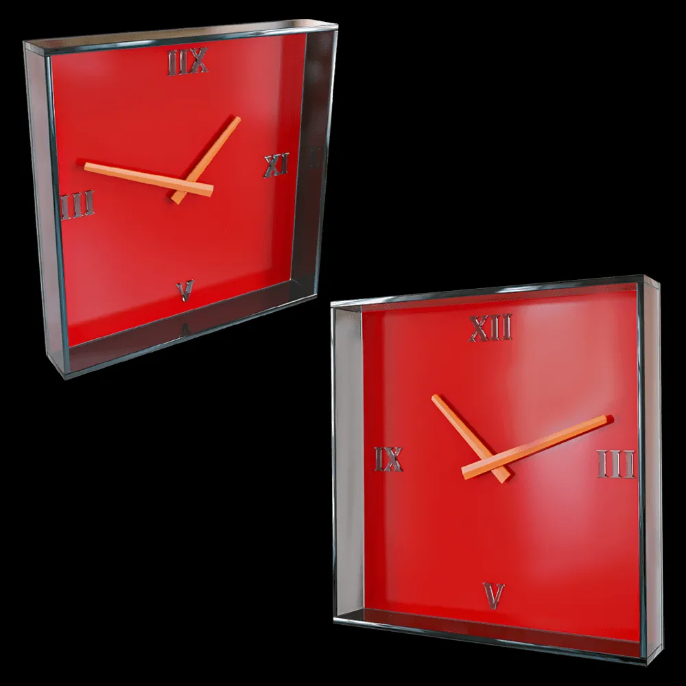 Kartell – Clock Tic Tac 3ds Max
