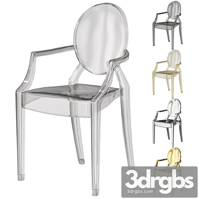 Kartell ghost chair 2 3dsmax Download