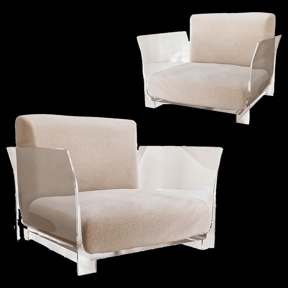 Kartell – Outdoor armchair Pop 3ds Max