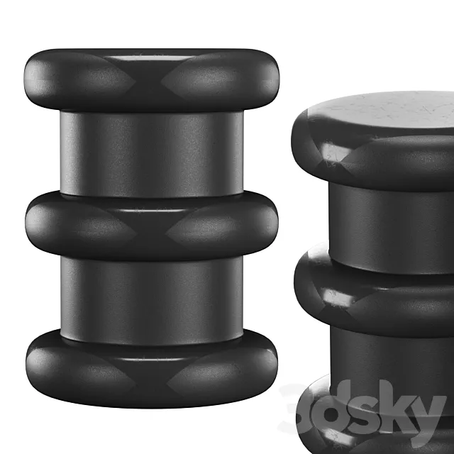 Kartell Pilastro stool 3ds Max