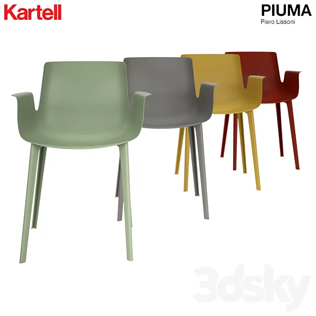 Kartell Piuma 3ds Max