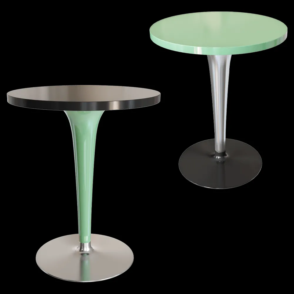 Kartell – Round tables Top Top 3ds Max
