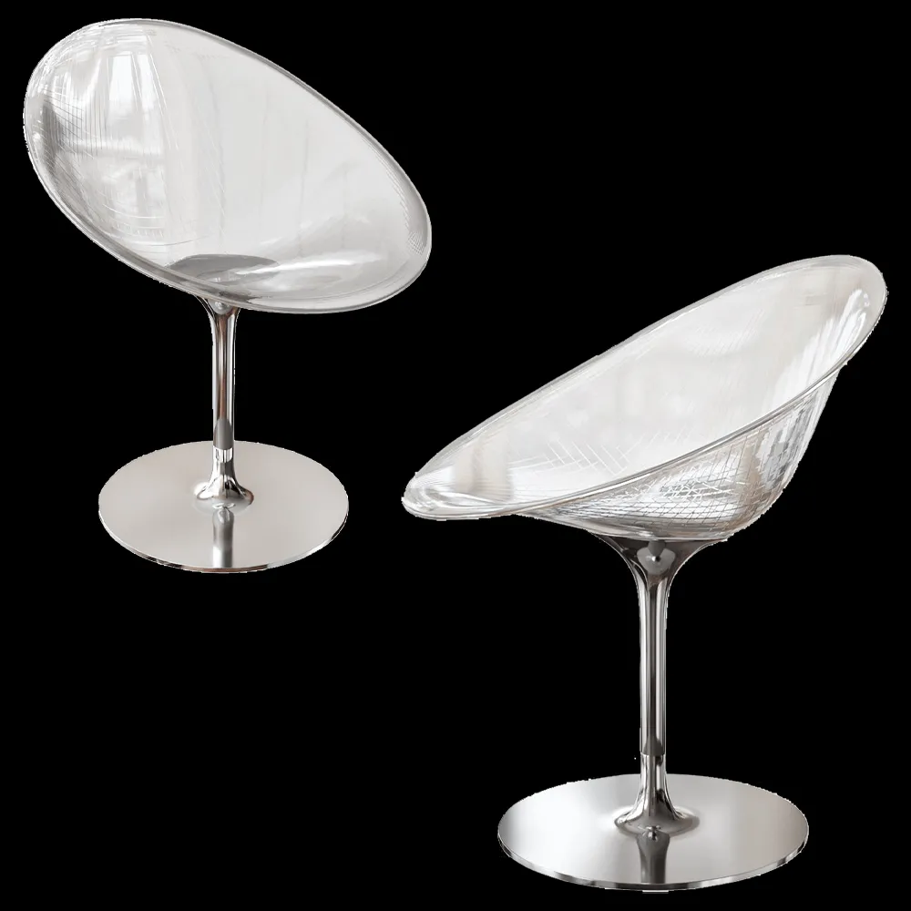 Kartell – Small armchair Eroisi 3ds Max