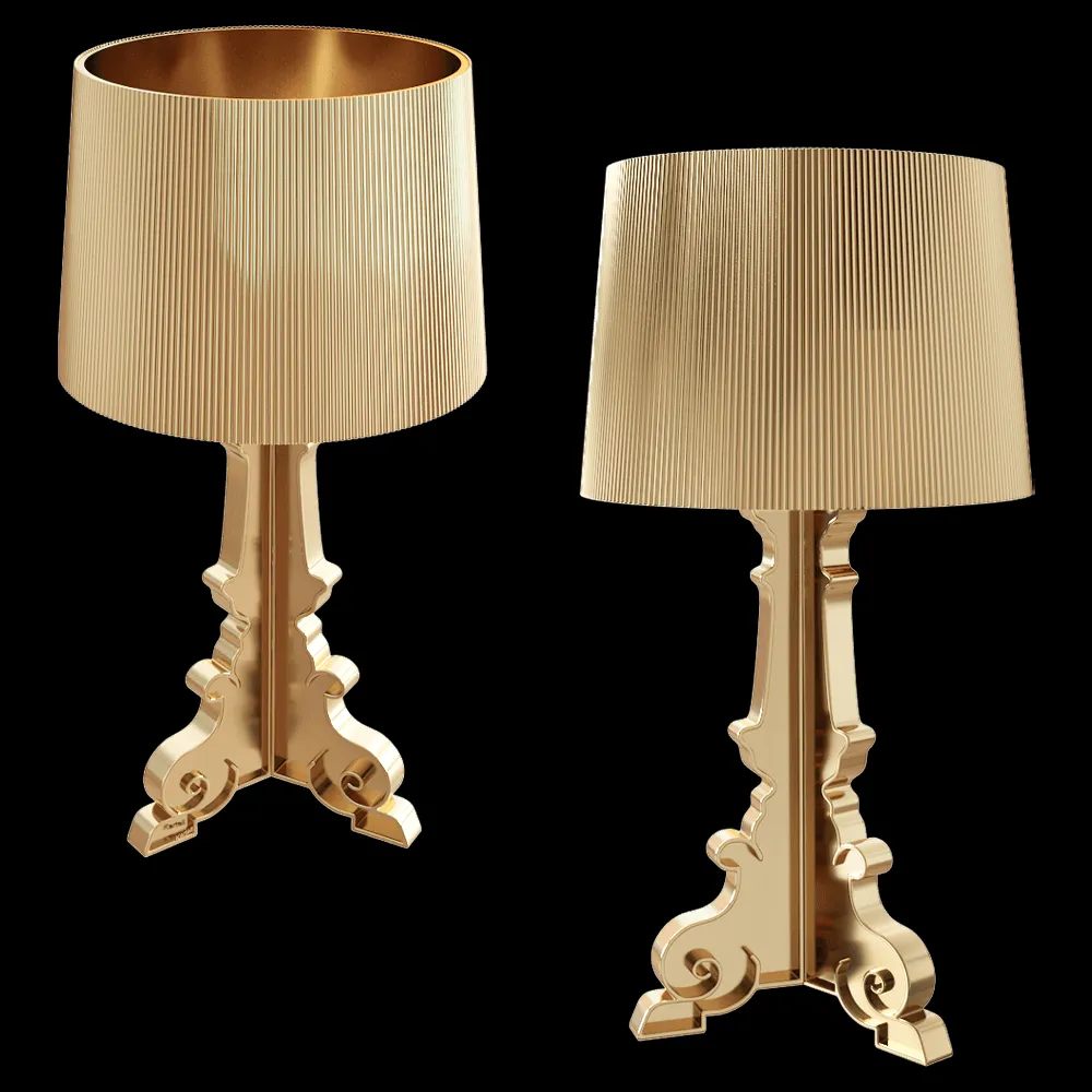 Kartell – Table lamp Bourgie 3ds Max