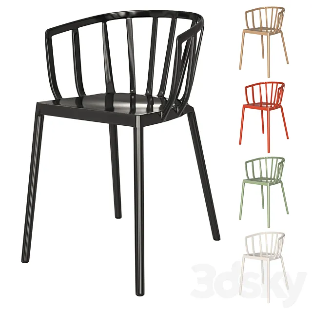 Kartell Venice Chair 3ds Max