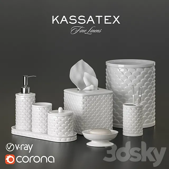 KASSATEX – SCALA ACCESSORIES 3ds Max