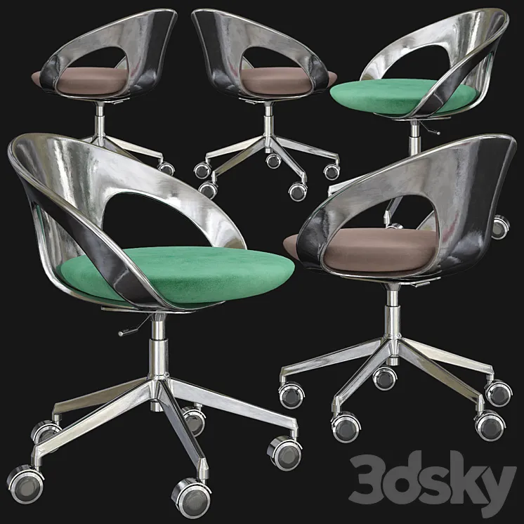 Kastel KRIZIA Office Chair 3DS Max