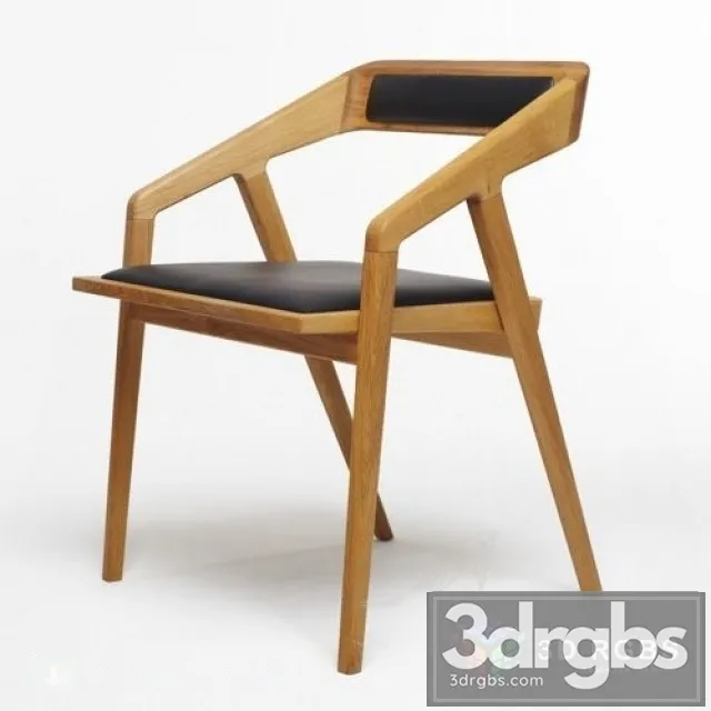 Katakana Wood Chair 3dsmax Download